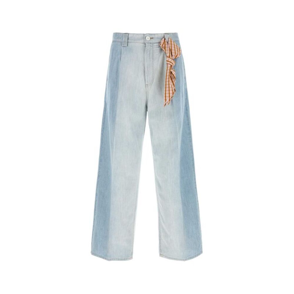 Marni Men Light-Blue Chambray Jeans